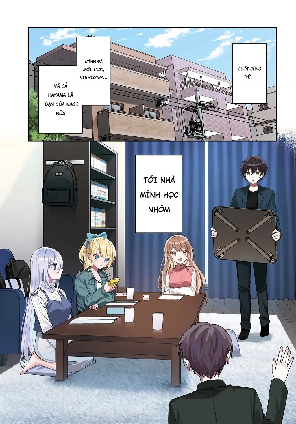 Sau khi giúp đỡ "Công chúa băng giá" từ trường khác, chúng tôi bắt đầu làm bạn Chapter 11.1 - 2