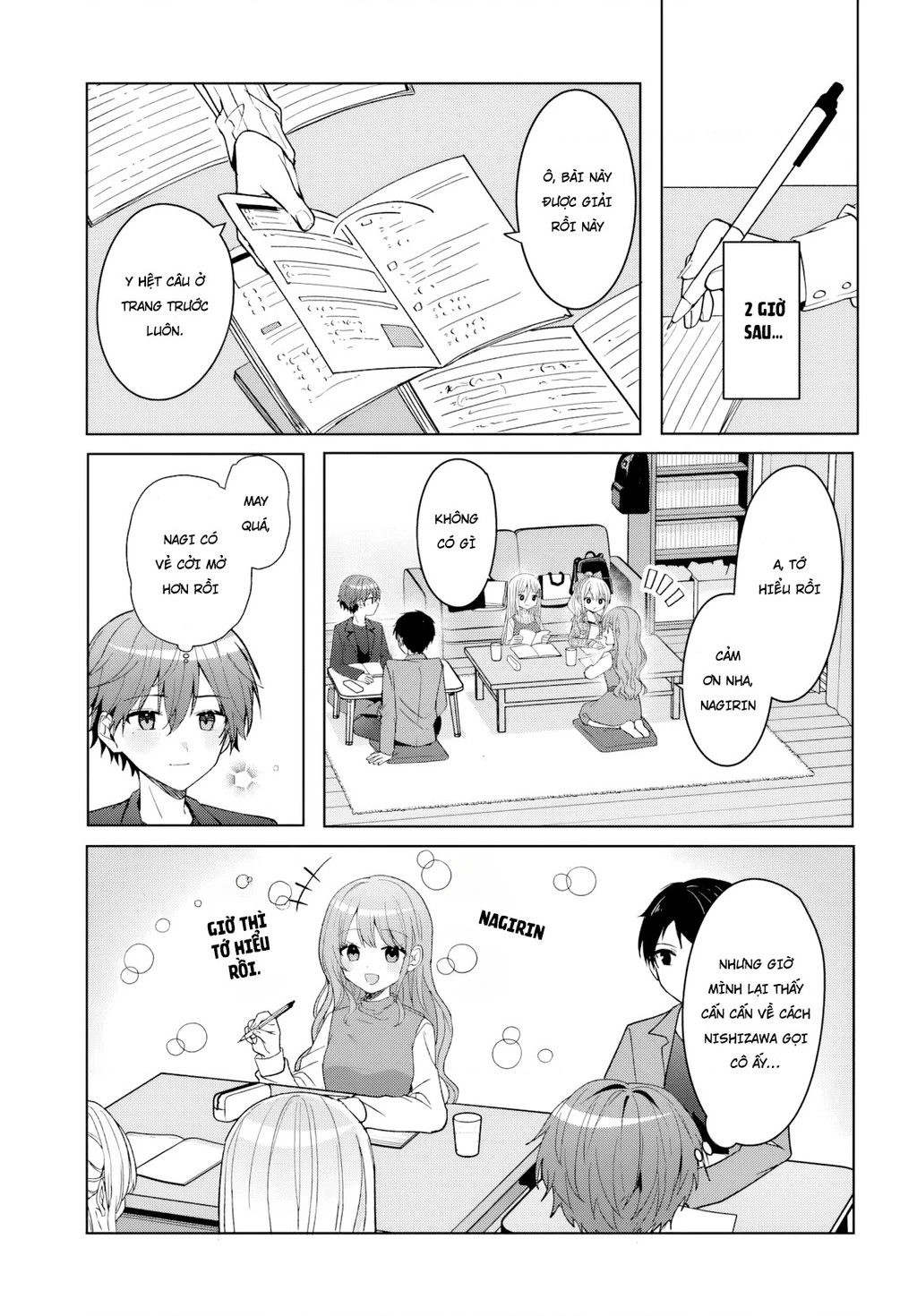 Sau khi giúp đỡ "Công chúa băng giá" từ trường khác, chúng tôi bắt đầu làm bạn Chapter 11.1 - 4