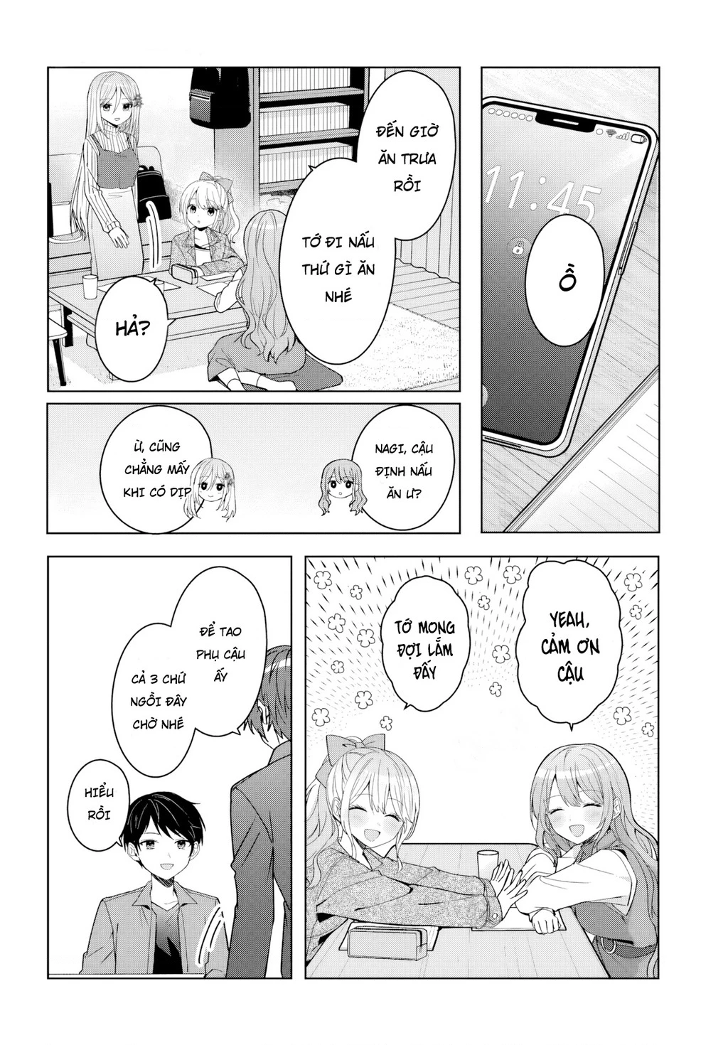 Sau khi giúp đỡ "Công chúa băng giá" từ trường khác, chúng tôi bắt đầu làm bạn Chapter 11.1 - 5