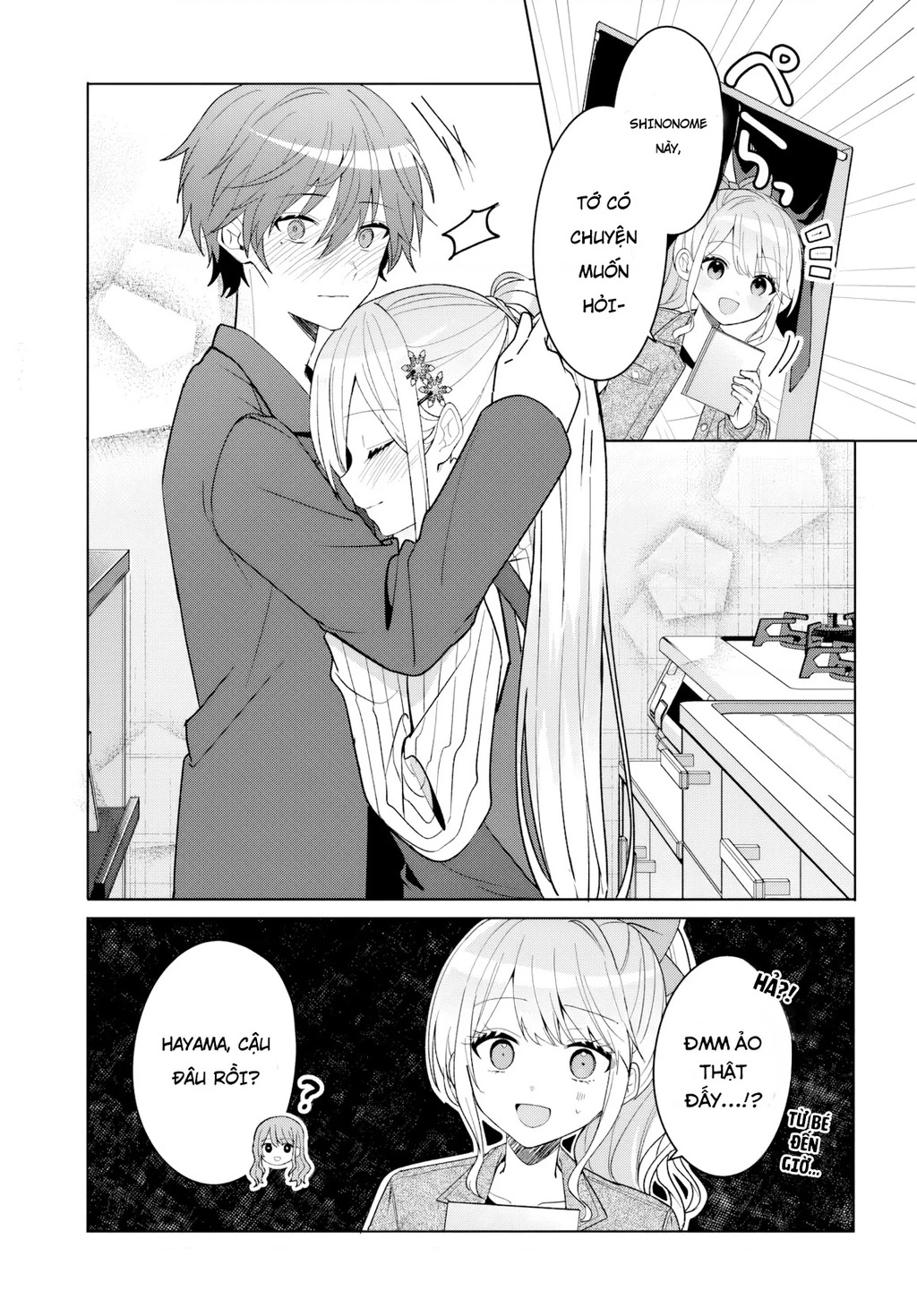 Sau khi giúp đỡ "Công chúa băng giá" từ trường khác, chúng tôi bắt đầu làm bạn Chapter 11.1 - 12