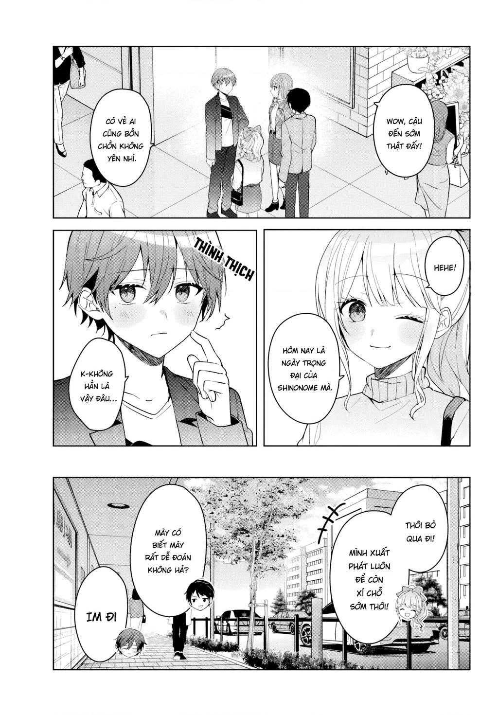 Sau khi giúp đỡ "Công chúa băng giá" từ trường khác, chúng tôi bắt đầu làm bạn Chapter 12.1 - 4