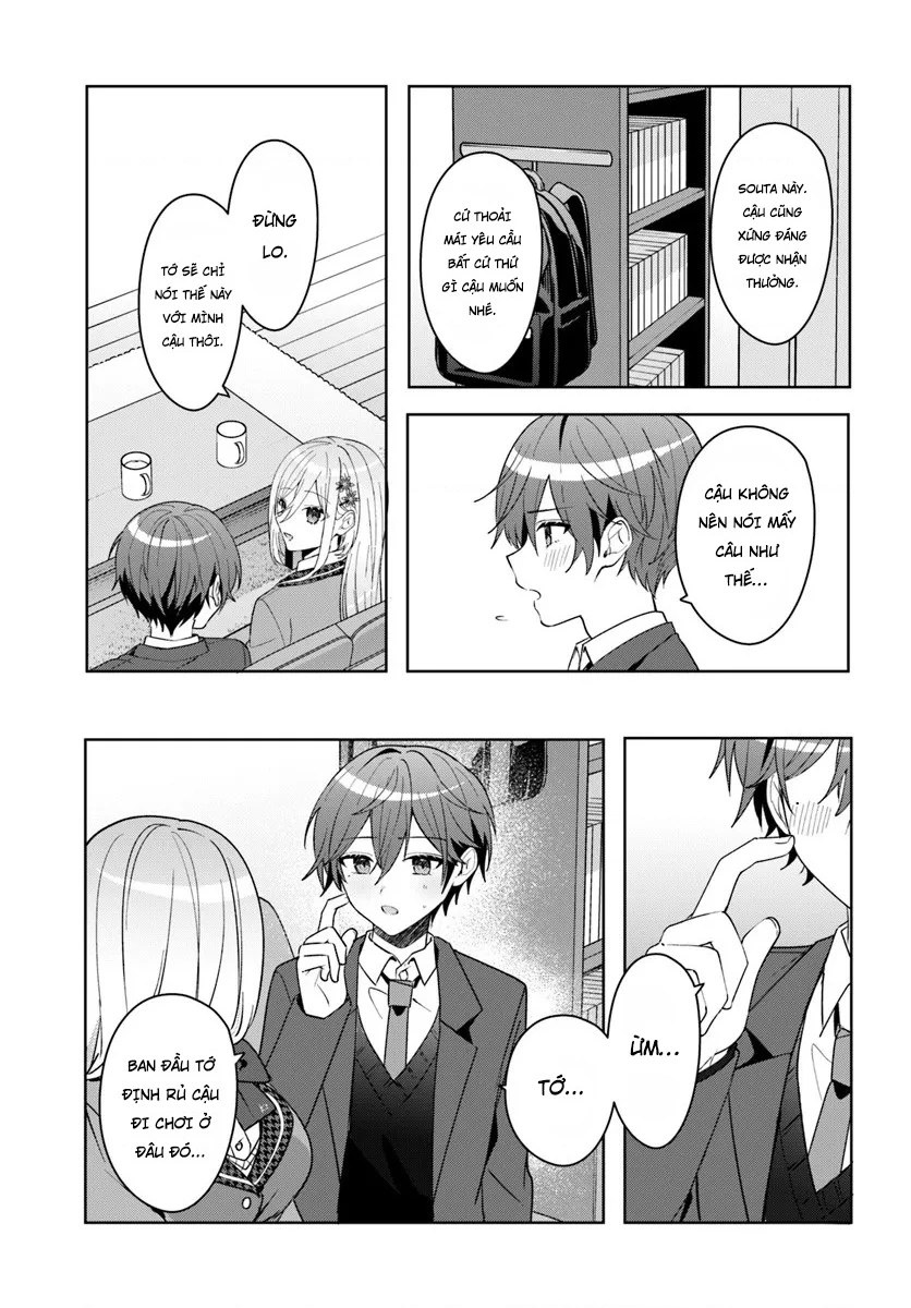 Sau khi giúp đỡ "Công chúa băng giá" từ trường khác, chúng tôi bắt đầu làm bạn Chapter 13.2 - 9