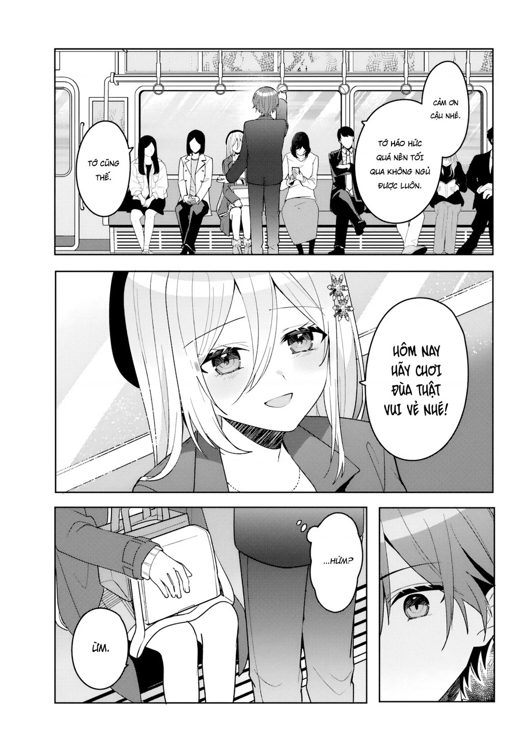 Sau khi giúp đỡ "Công chúa băng giá" từ trường khác, chúng tôi bắt đầu làm bạn Chapter 14.1 - 8