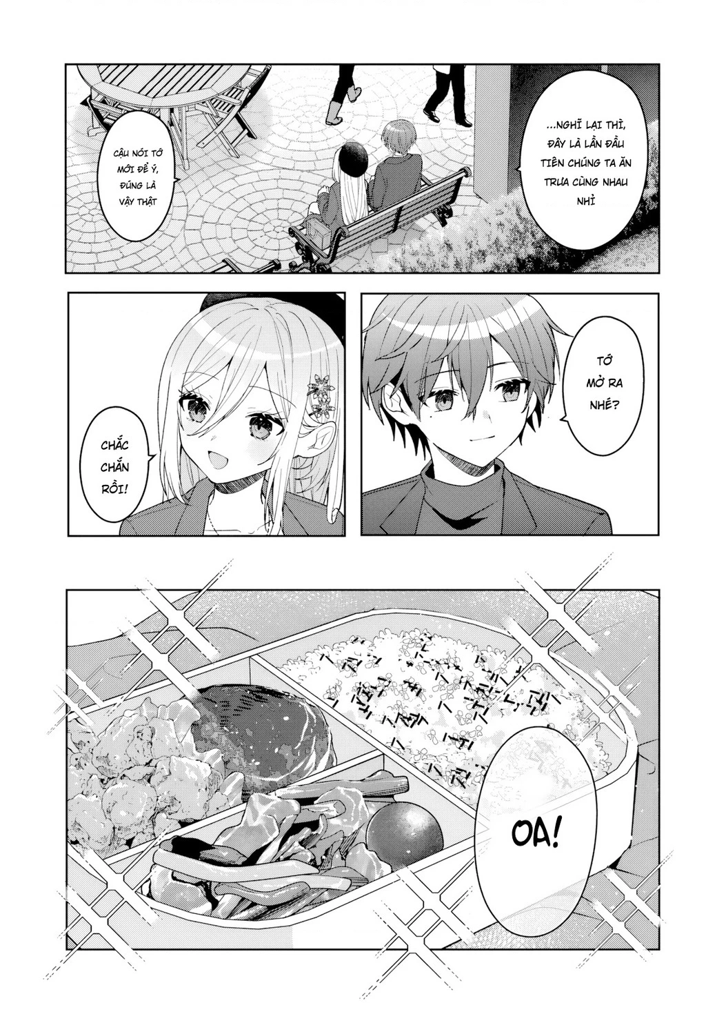 Sau khi giúp đỡ "Công chúa băng giá" từ trường khác, chúng tôi bắt đầu làm bạn Chapter 14.2 - 5