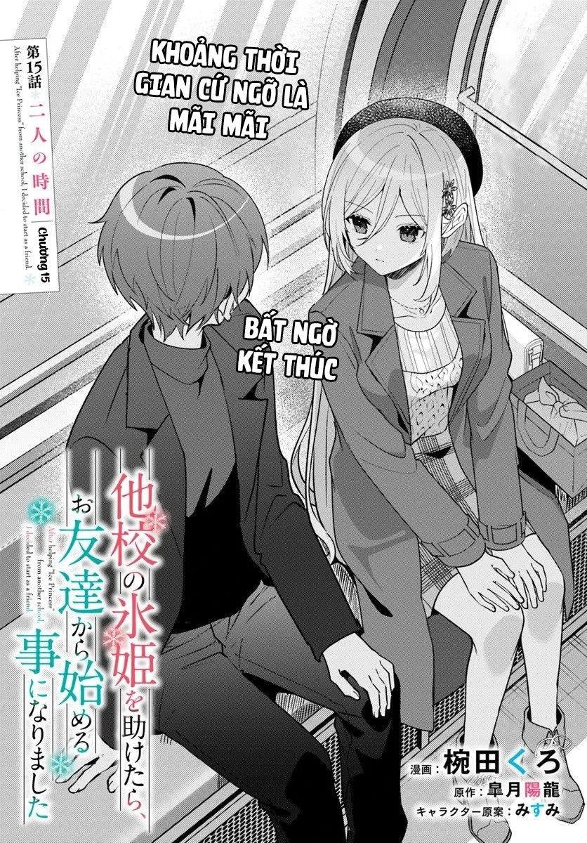 Sau khi giúp đỡ "Công chúa băng giá" từ trường khác, chúng tôi bắt đầu làm bạn Chapter 15.1 - 2