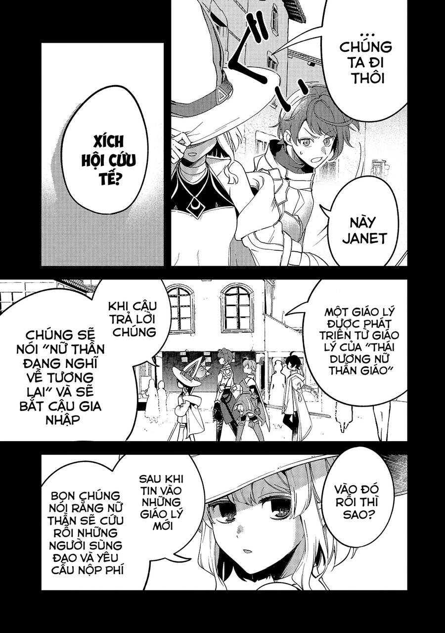 Kurotonbi No Seija ~Tsuihou Sareta Kaifuku Jutsushi Wa, Ariamaru Maryoku De Yami Mahou Wo Kiwameru Chapter 3 - 4
