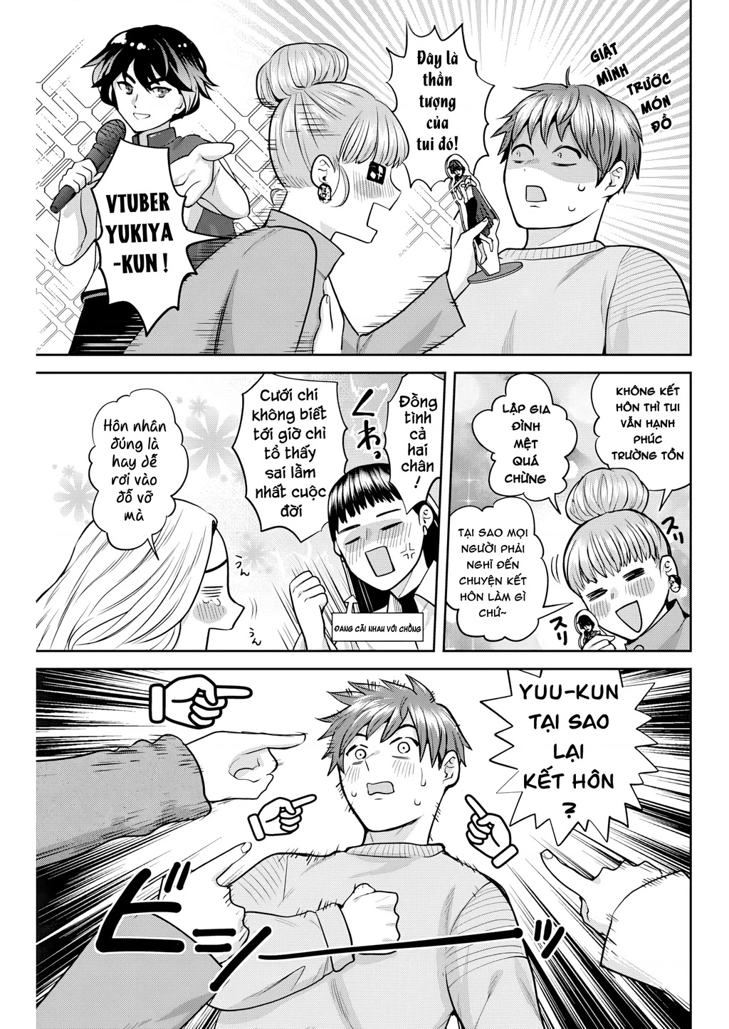 Thưởng rượu đêm khuya là bí quyết để giữ gìn hạnh phúc hôn nhân. Chapter 5 - 6