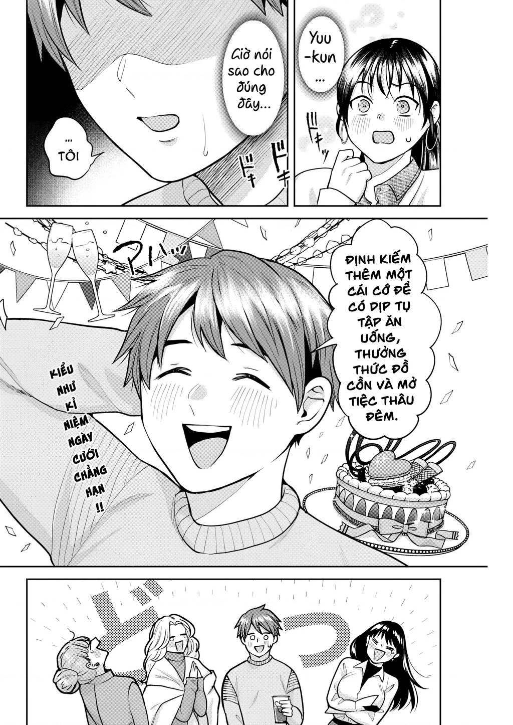 Thưởng rượu đêm khuya là bí quyết để giữ gìn hạnh phúc hôn nhân. Chapter 5 - 7