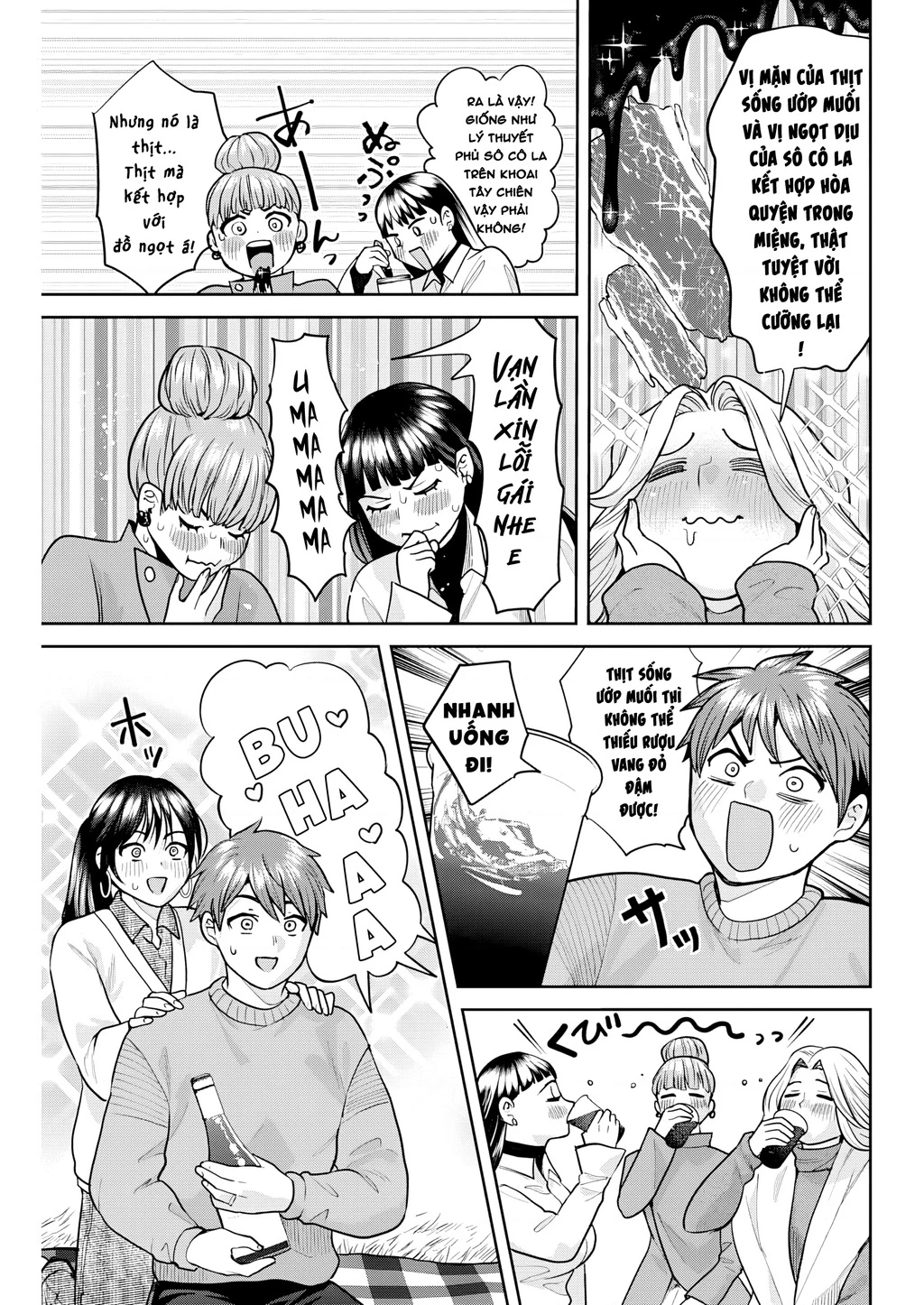 Thưởng rượu đêm khuya là bí quyết để giữ gìn hạnh phúc hôn nhân. Chapter 5 - 12