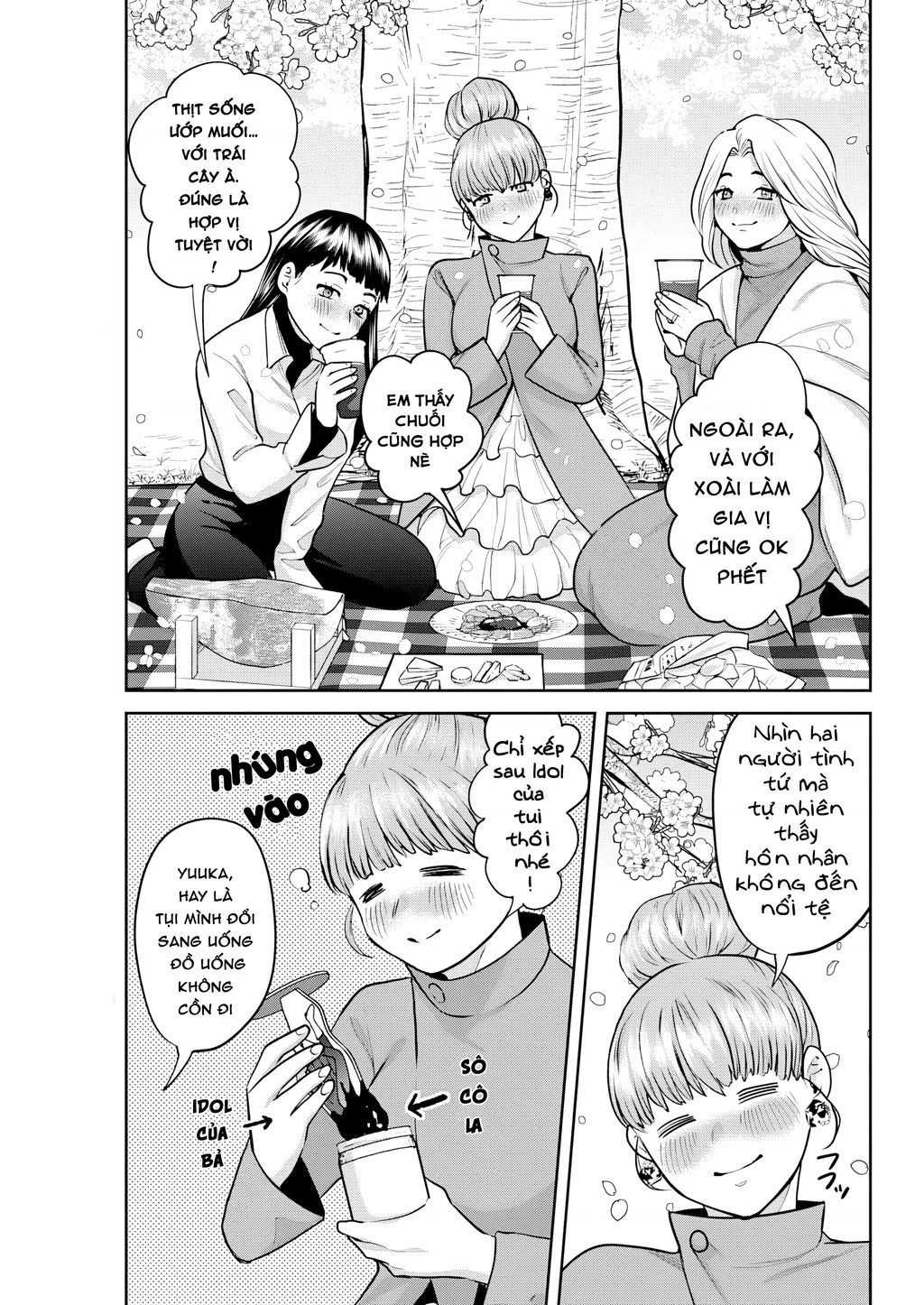 Thưởng rượu đêm khuya là bí quyết để giữ gìn hạnh phúc hôn nhân. Chapter 5 - 14