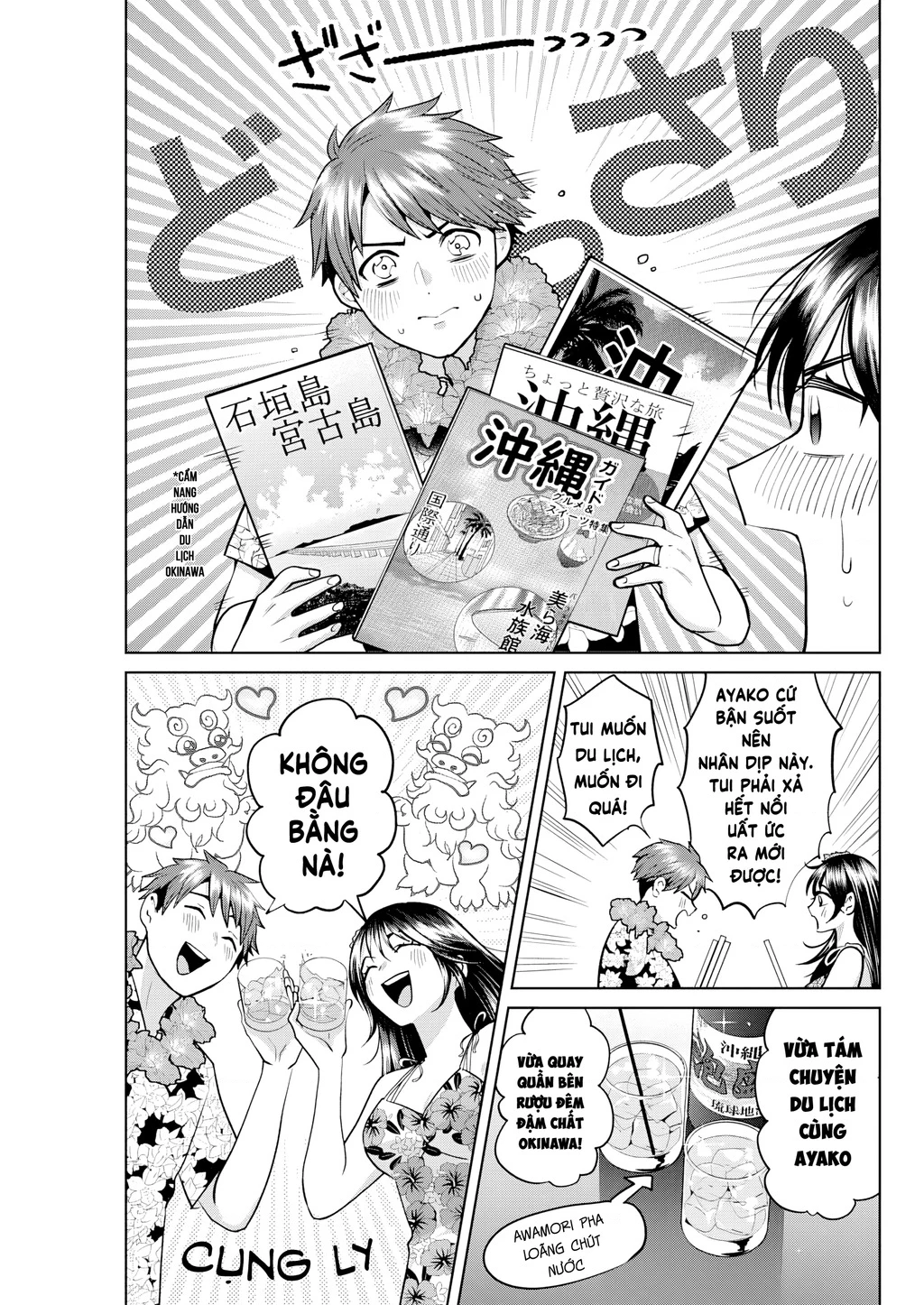 Thưởng rượu đêm khuya là bí quyết để giữ gìn hạnh phúc hôn nhân. Chapter 6 - 8