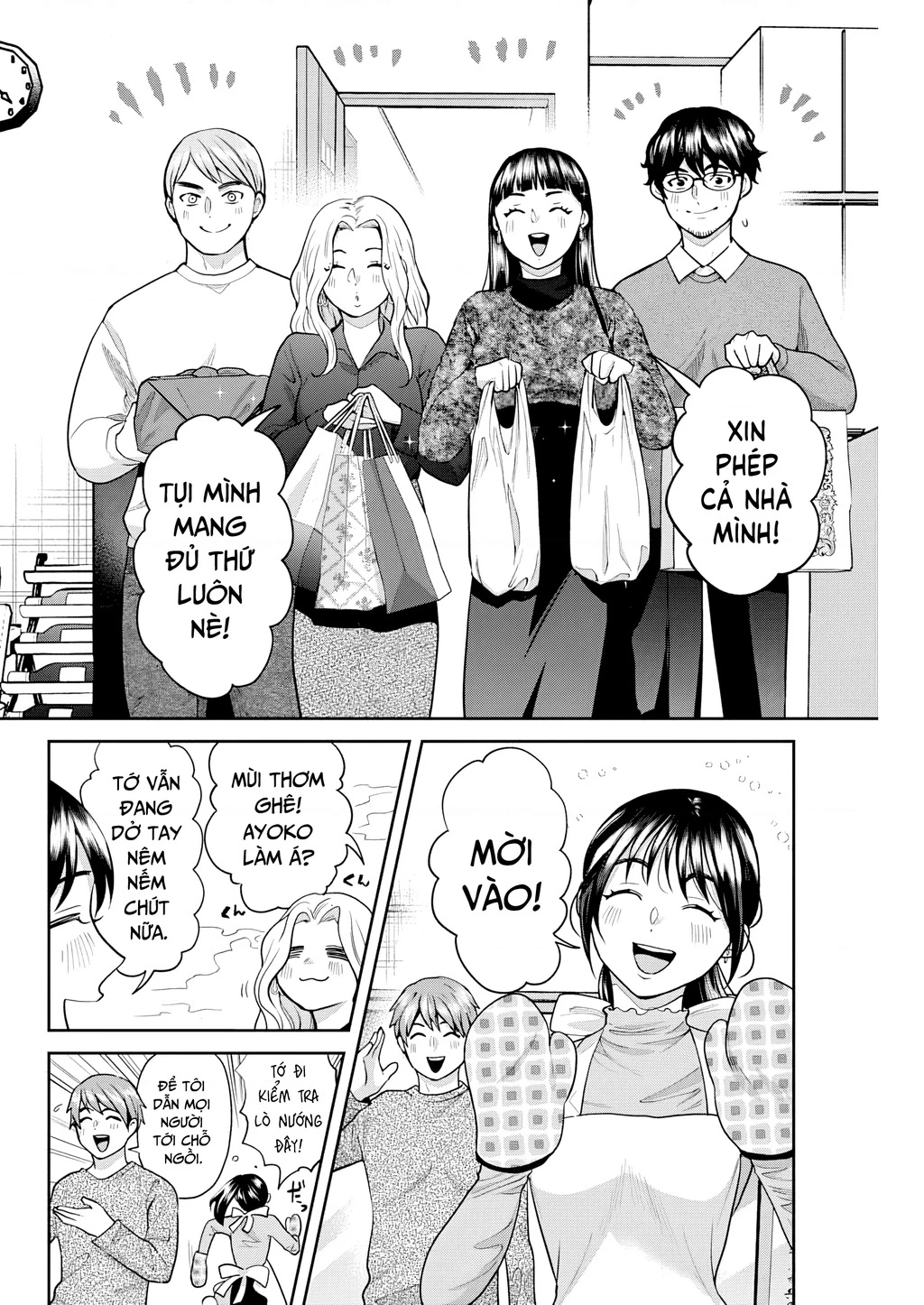 Thưởng rượu đêm khuya là bí quyết để giữ gìn hạnh phúc hôn nhân. Chapter 7 - 5