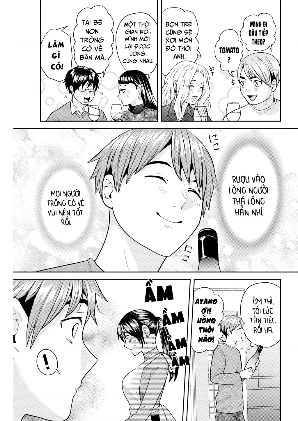 Thưởng rượu đêm khuya là bí quyết để giữ gìn hạnh phúc hôn nhân. Chapter 7 - 12