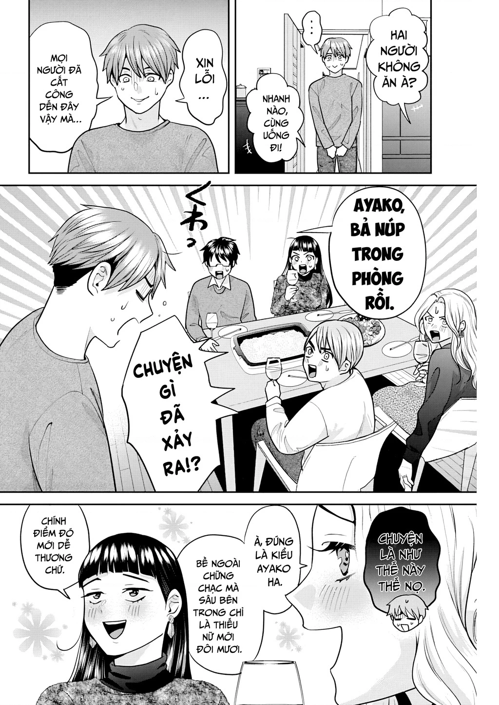 Thưởng rượu đêm khuya là bí quyết để giữ gìn hạnh phúc hôn nhân. Chapter 7 - 15