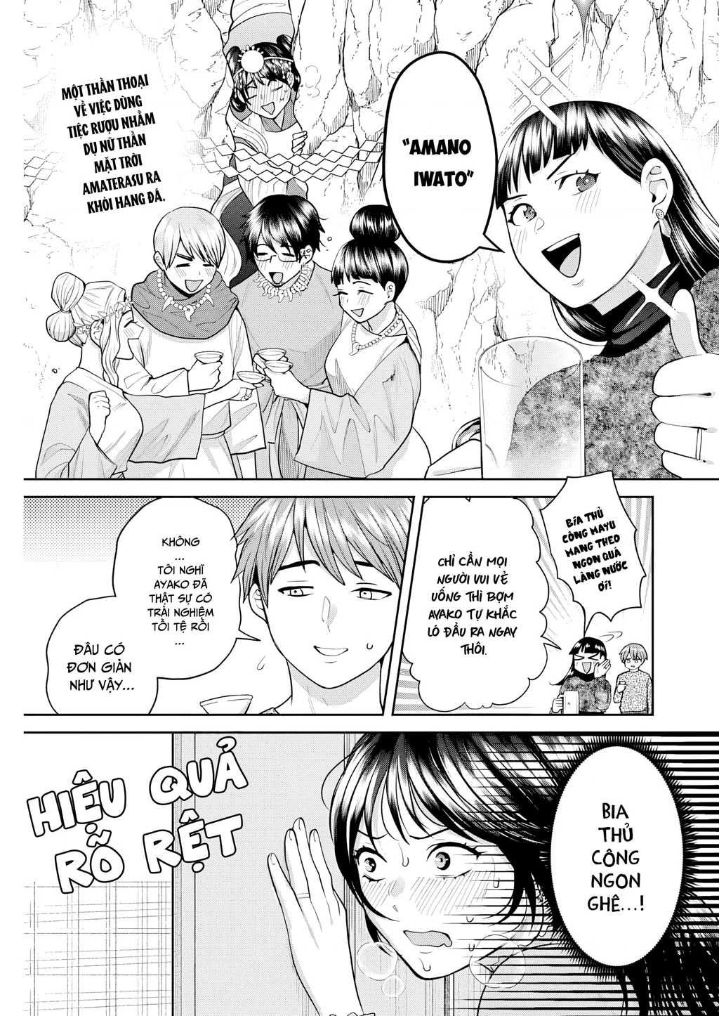 Thưởng rượu đêm khuya là bí quyết để giữ gìn hạnh phúc hôn nhân. Chapter 8 - 4