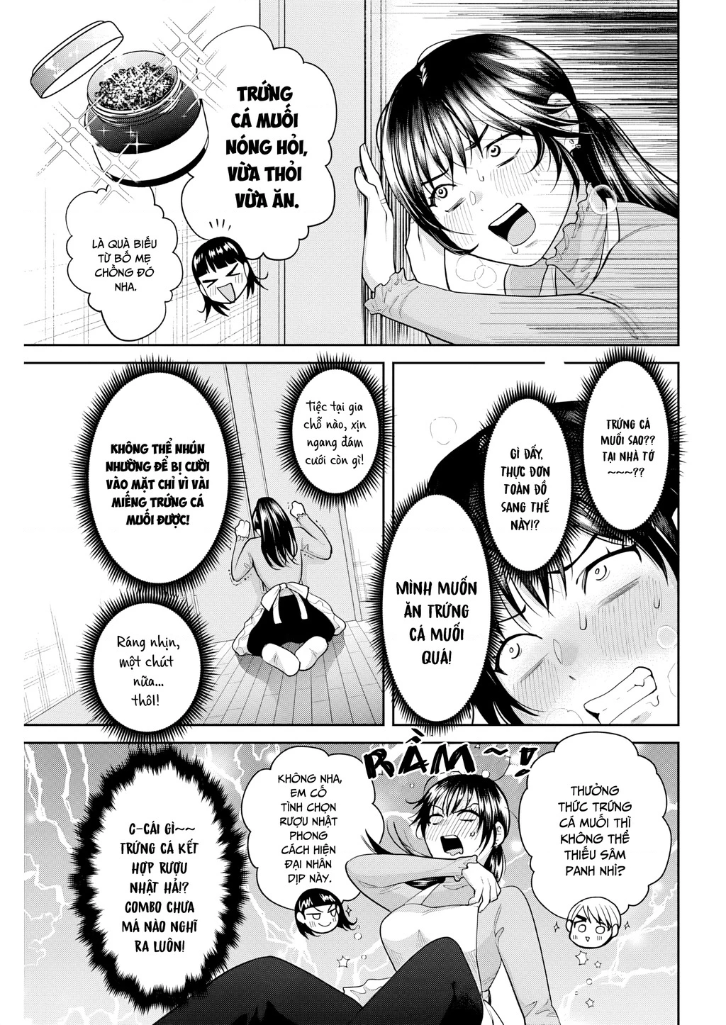 Thưởng rượu đêm khuya là bí quyết để giữ gìn hạnh phúc hôn nhân. Chapter 8 - 6