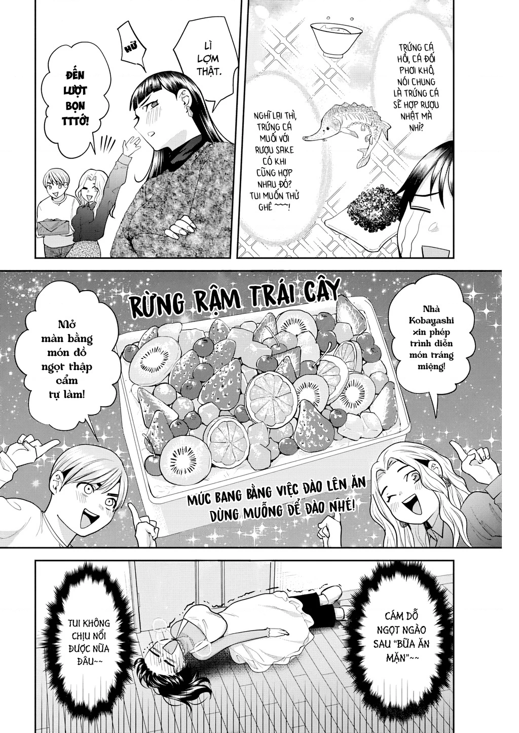 Thưởng rượu đêm khuya là bí quyết để giữ gìn hạnh phúc hôn nhân. Chapter 8 - 7