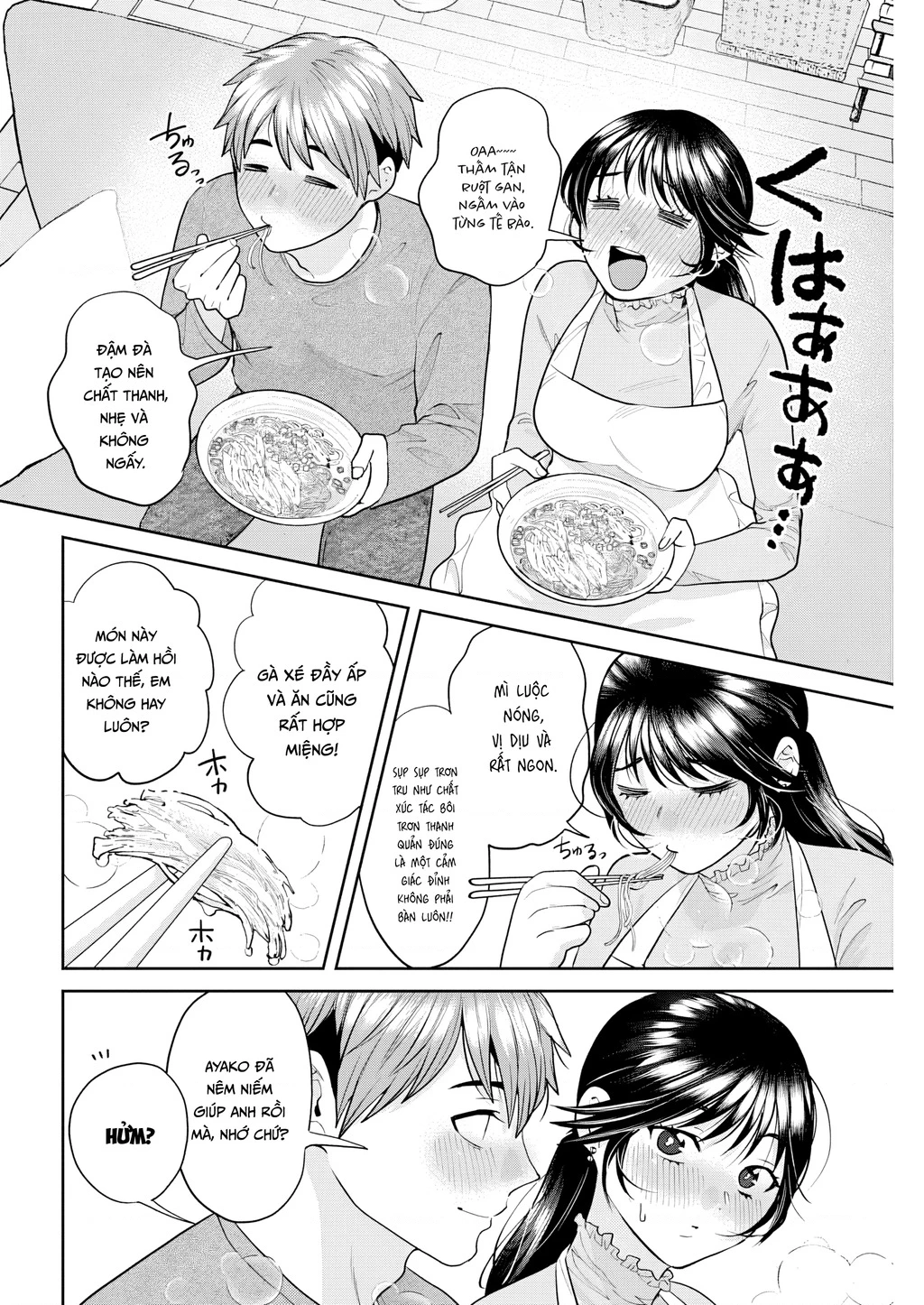 Thưởng rượu đêm khuya là bí quyết để giữ gìn hạnh phúc hôn nhân. Chapter 8 - 13