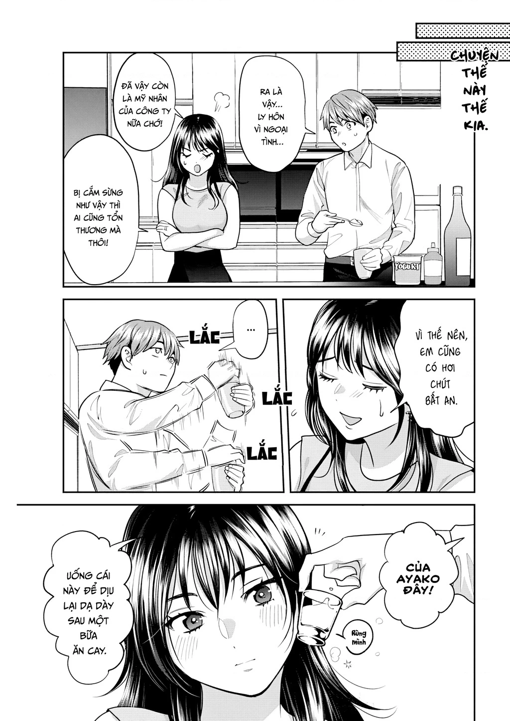 Thưởng rượu đêm khuya là bí quyết để giữ gìn hạnh phúc hôn nhân. Chapter 9 - 12