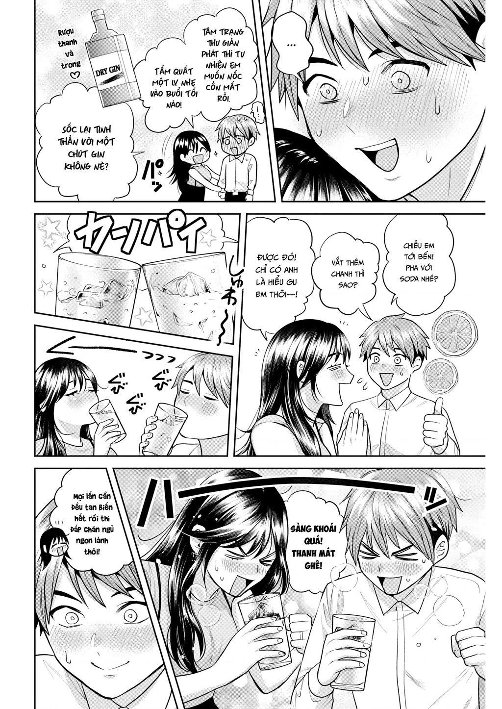 Thưởng rượu đêm khuya là bí quyết để giữ gìn hạnh phúc hôn nhân. Chapter 9 - 15