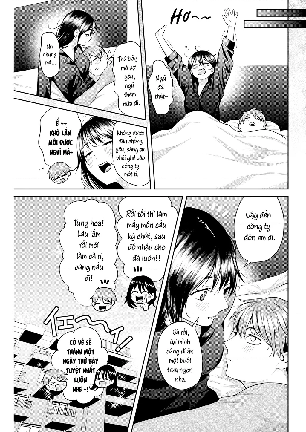 Thưởng rượu đêm khuya là bí quyết để giữ gìn hạnh phúc hôn nhân. Chapter 10 - 6