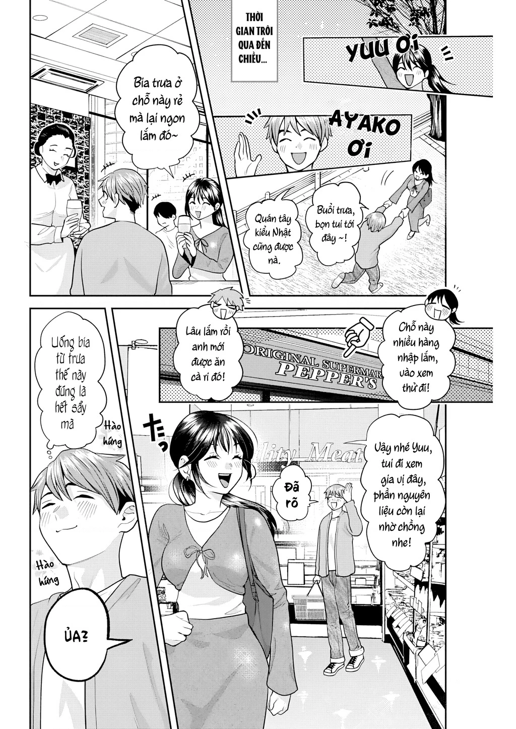 Thưởng rượu đêm khuya là bí quyết để giữ gìn hạnh phúc hôn nhân. Chapter 10 - 7