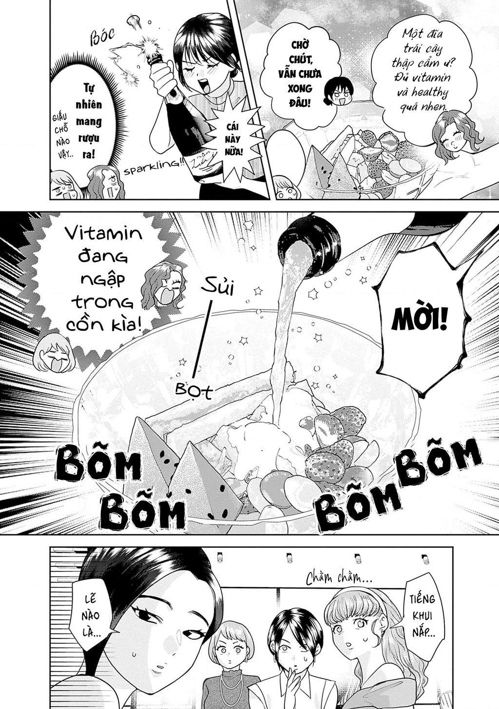 Thưởng rượu đêm khuya là bí quyết để giữ gìn hạnh phúc hôn nhân. Chapter  12 - 7