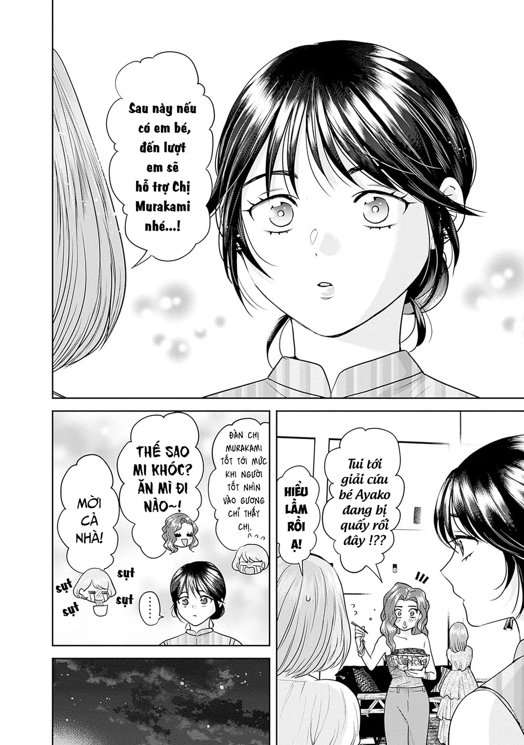 Thưởng rượu đêm khuya là bí quyết để giữ gìn hạnh phúc hôn nhân. Chapter  12 - 13