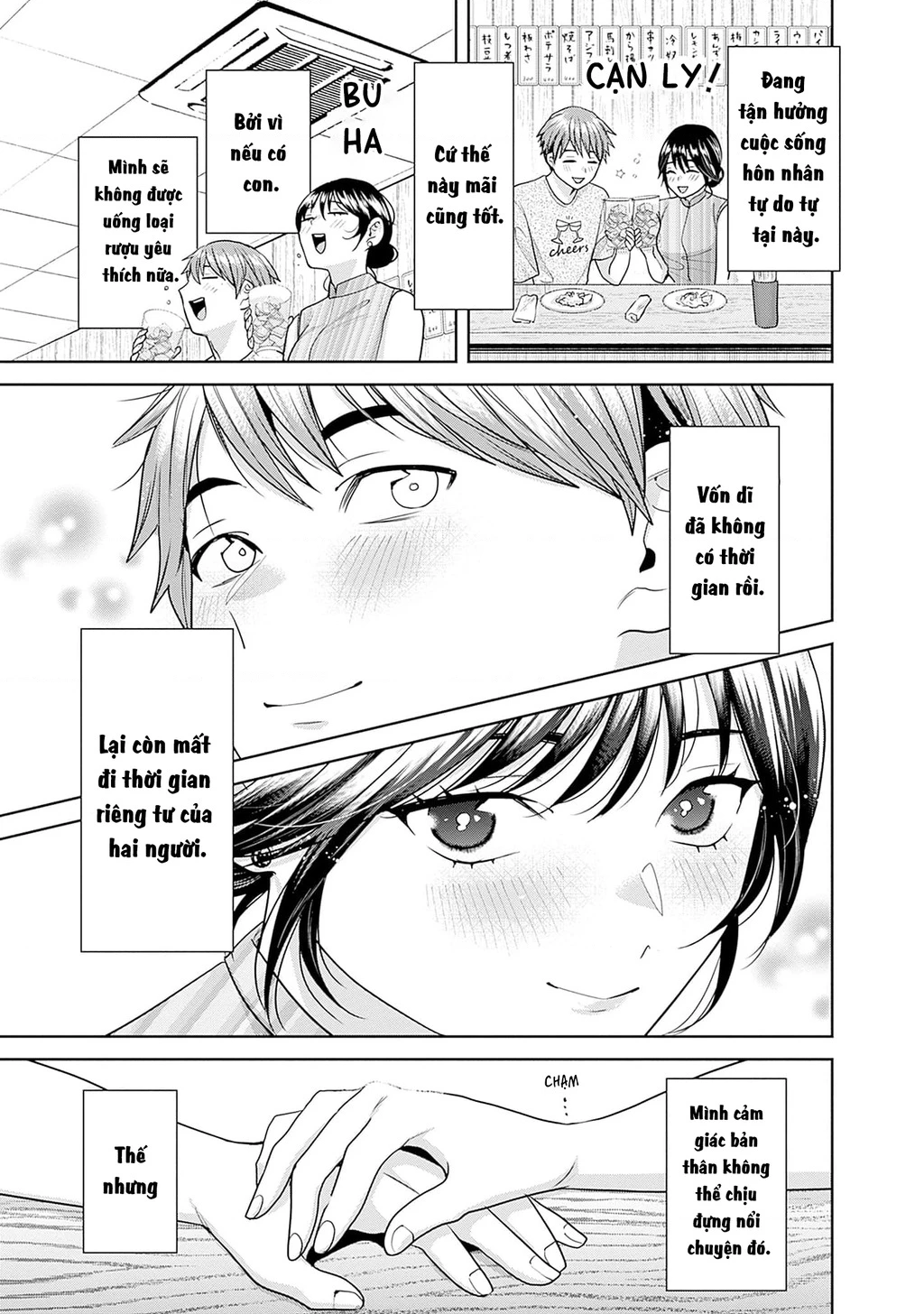 Thưởng rượu đêm khuya là bí quyết để giữ gìn hạnh phúc hôn nhân. Chapter  12 - 16