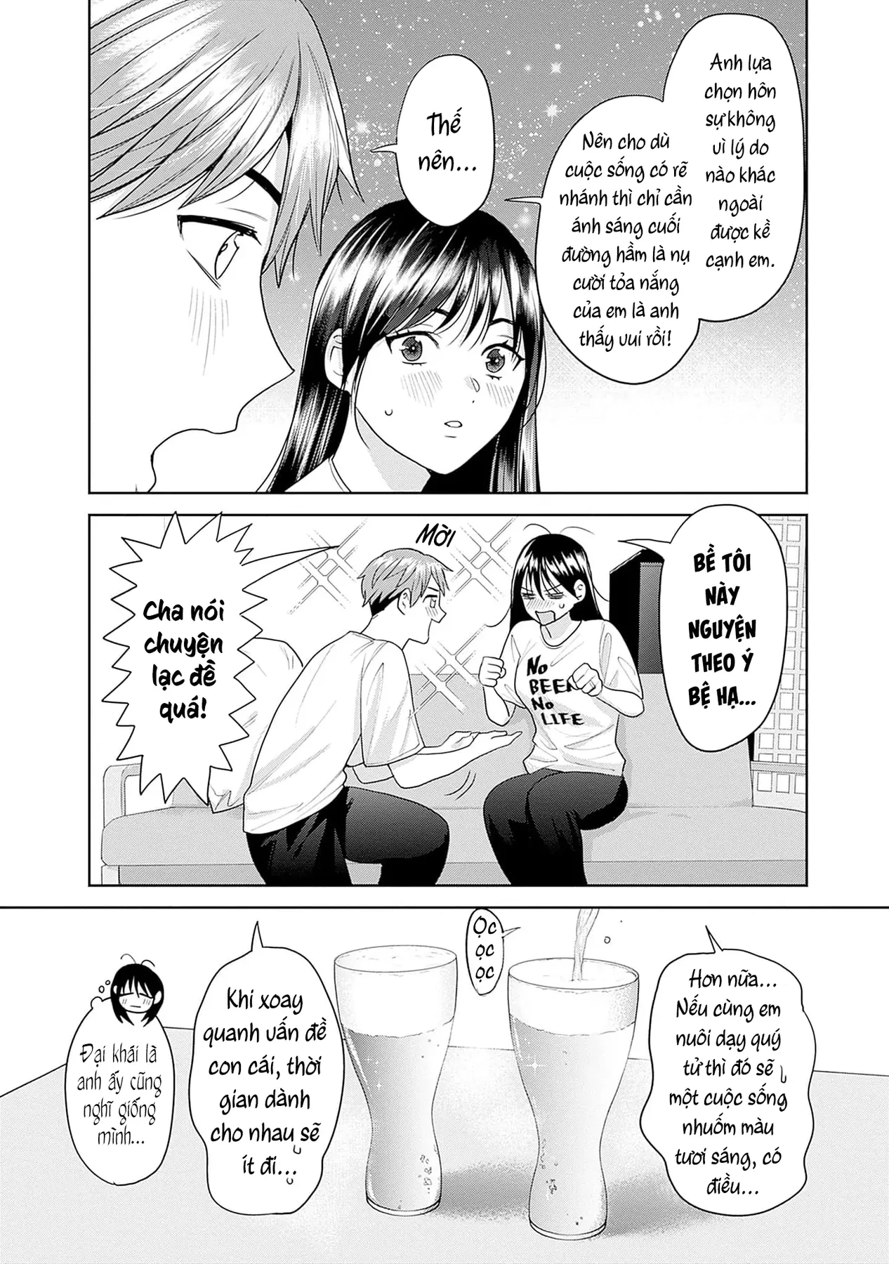 Thưởng rượu đêm khuya là bí quyết để giữ gìn hạnh phúc hôn nhân. Chapter  13 - 3