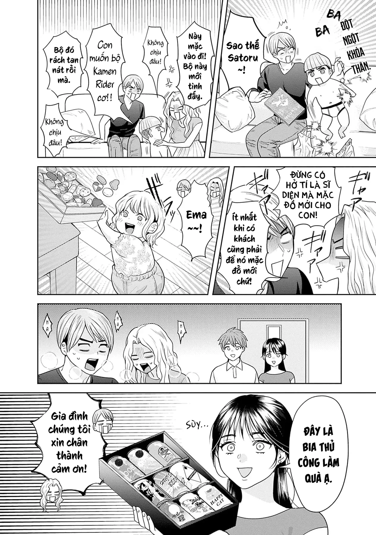 Thưởng rượu đêm khuya là bí quyết để giữ gìn hạnh phúc hôn nhân. Chapter  13 - 7