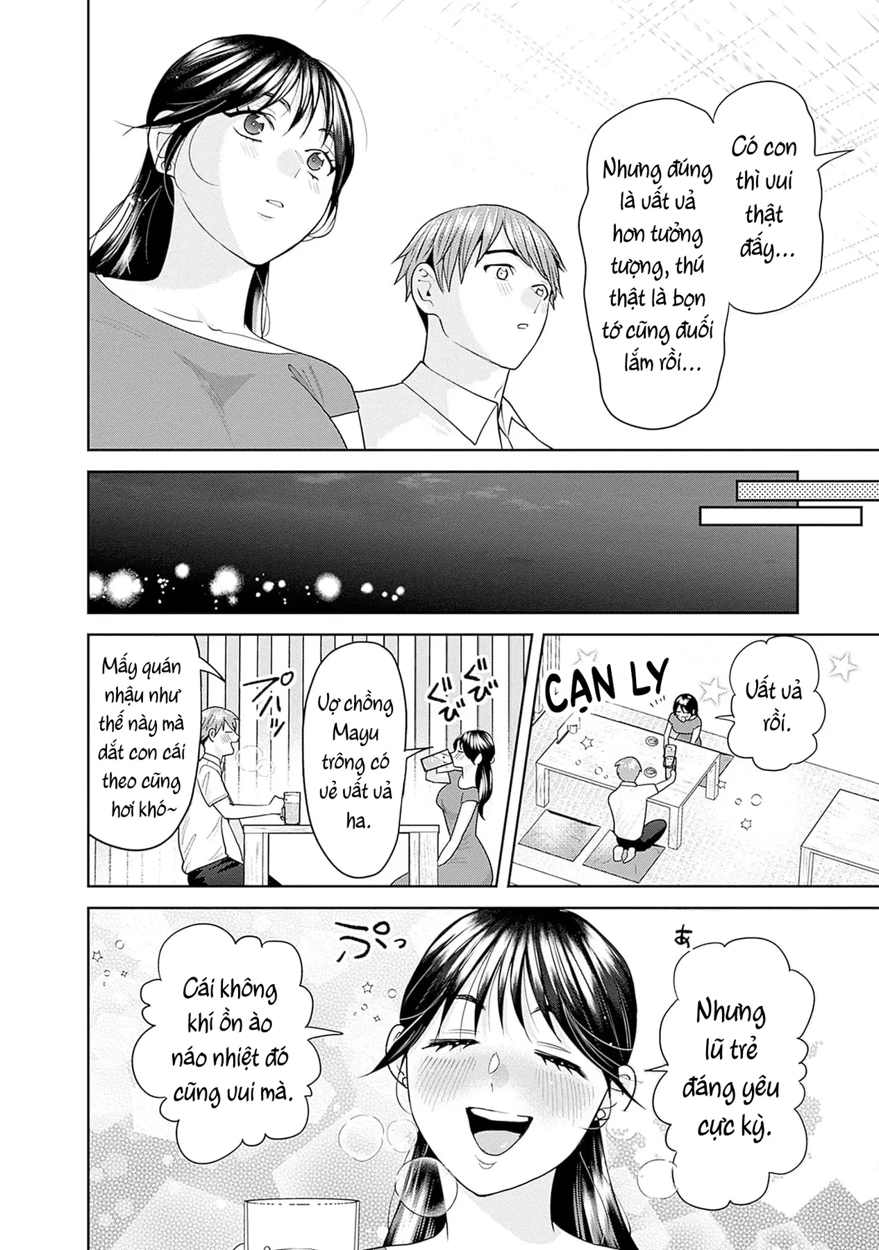 Thưởng rượu đêm khuya là bí quyết để giữ gìn hạnh phúc hôn nhân. Chapter  13 - 9