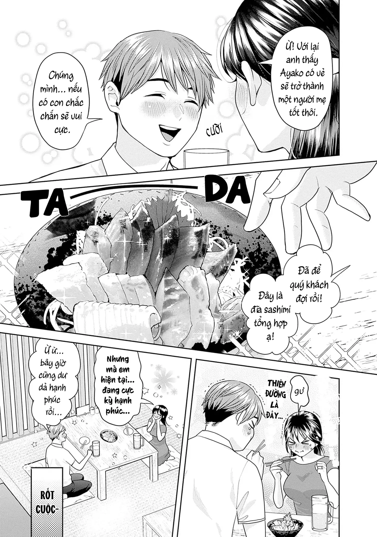 Thưởng rượu đêm khuya là bí quyết để giữ gìn hạnh phúc hôn nhân. Chapter  13 - 10