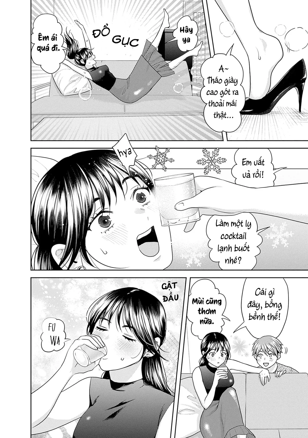 Thưởng rượu đêm khuya là bí quyết để giữ gìn hạnh phúc hôn nhân. Chapter  13 - 13