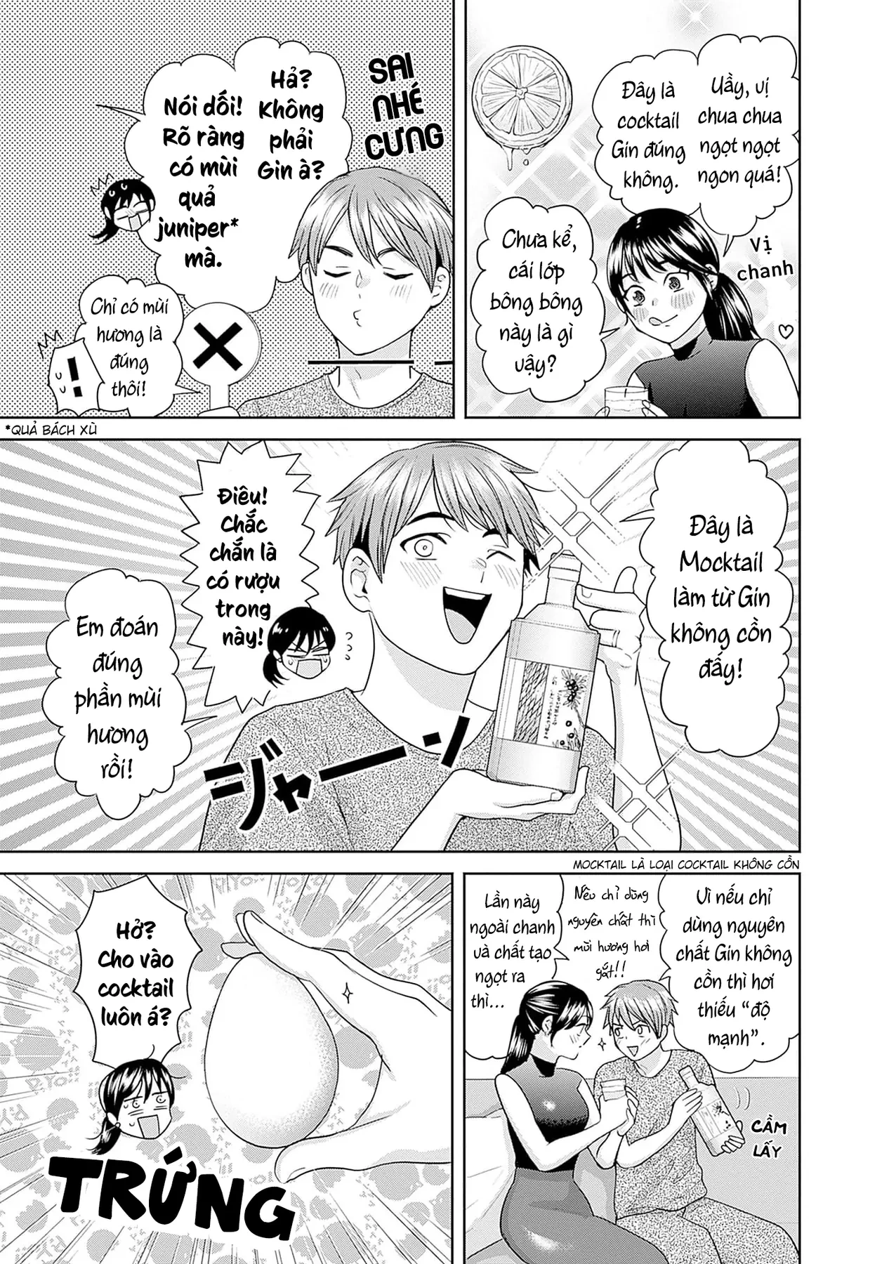 Thưởng rượu đêm khuya là bí quyết để giữ gìn hạnh phúc hôn nhân. Chapter  13 - 14