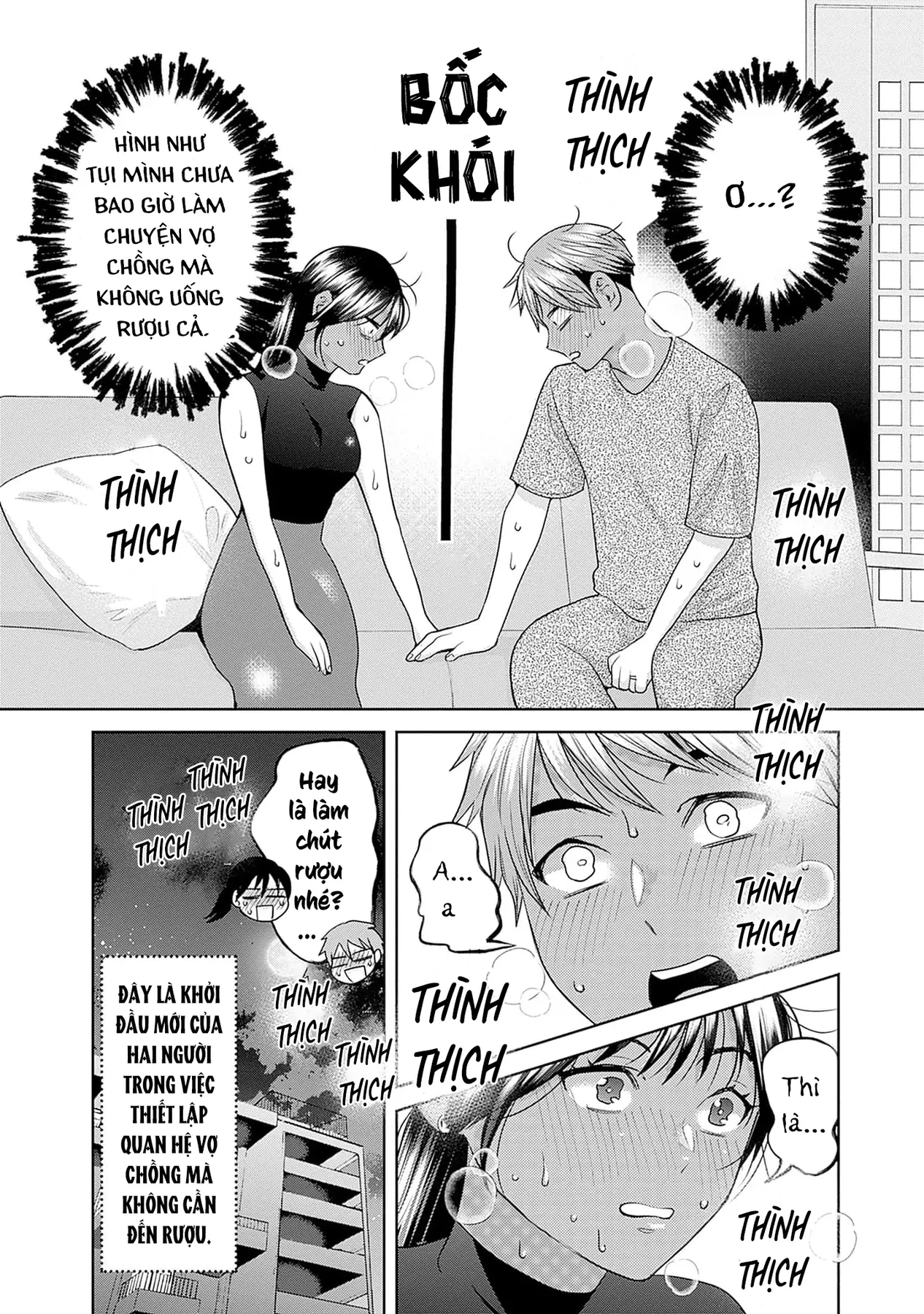 Thưởng rượu đêm khuya là bí quyết để giữ gìn hạnh phúc hôn nhân. Chapter  13 - 17