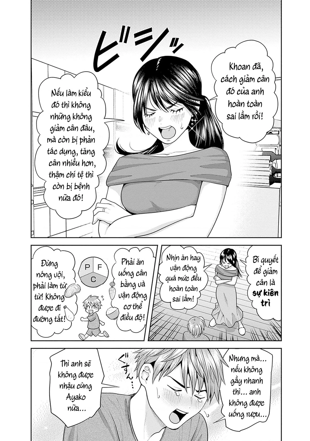 Thưởng rượu đêm khuya là bí quyết để giữ gìn hạnh phúc hôn nhân. Chapter  15 - 9