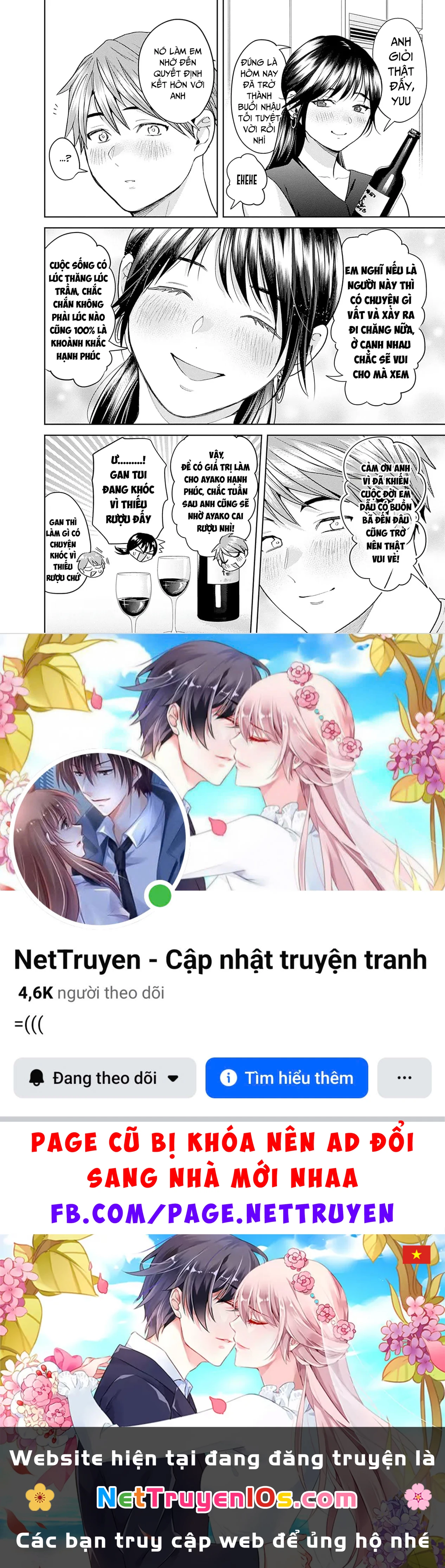 Thưởng rượu đêm khuya là bí quyết để giữ gìn hạnh phúc hôn nhân. Chapter  17 - 17