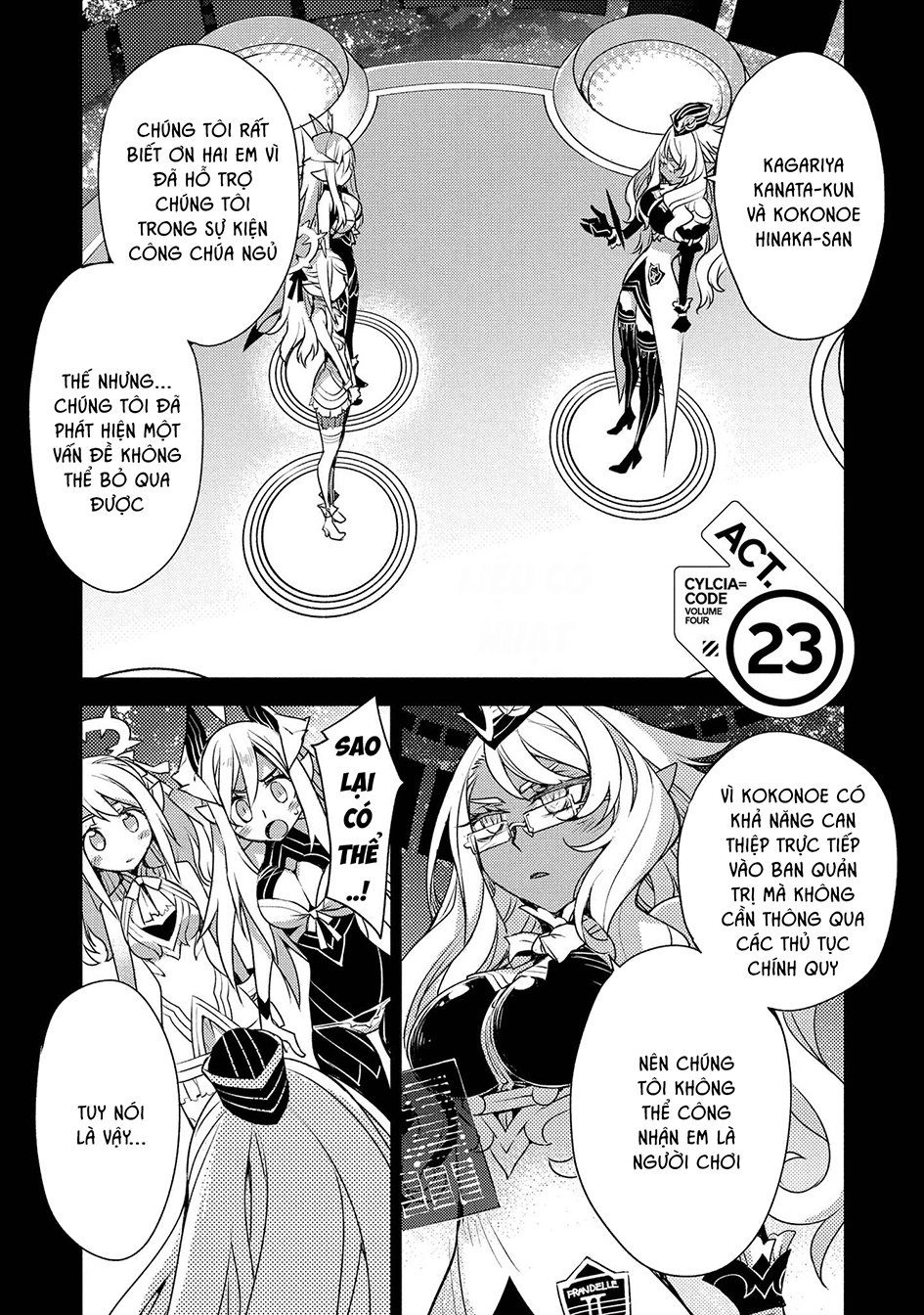 Cylcia = Code Chapter 23 - 2