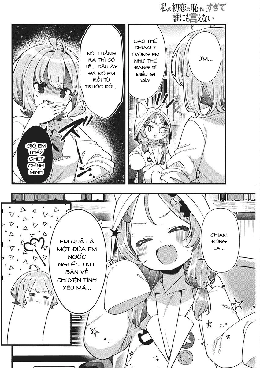 Watashi no Hatsukoi wa Hazukashisugite Darenimo Ienai Chapter 26 - 10