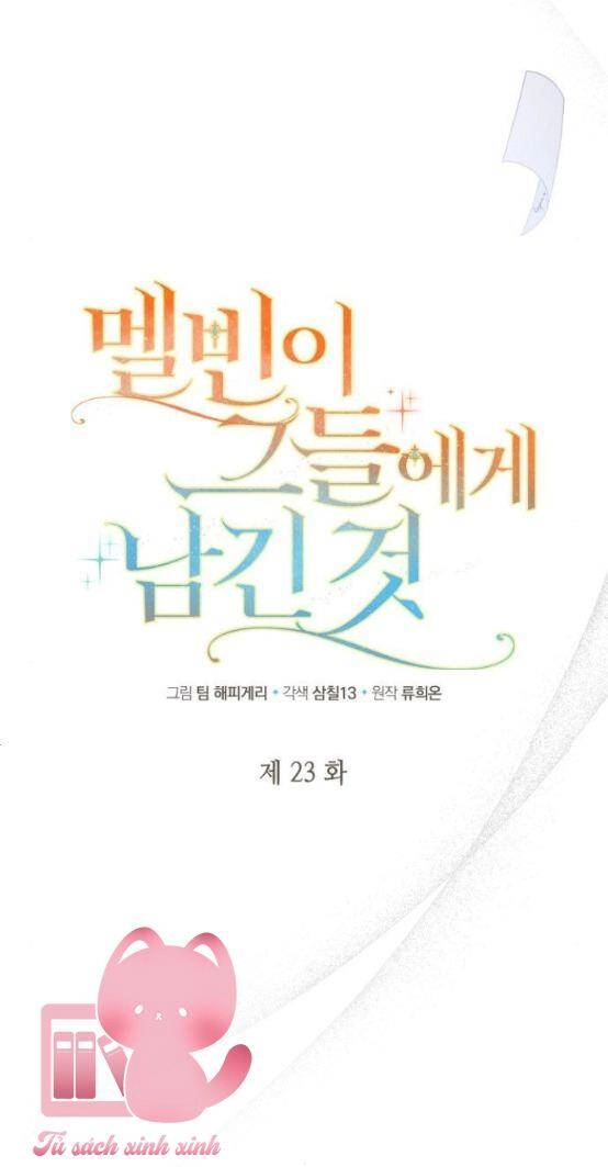 Điều Melvin Để Lại Chapter 23 - 23