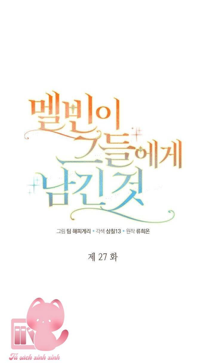 Điều Melvin Để Lại Chapter 27 - 24