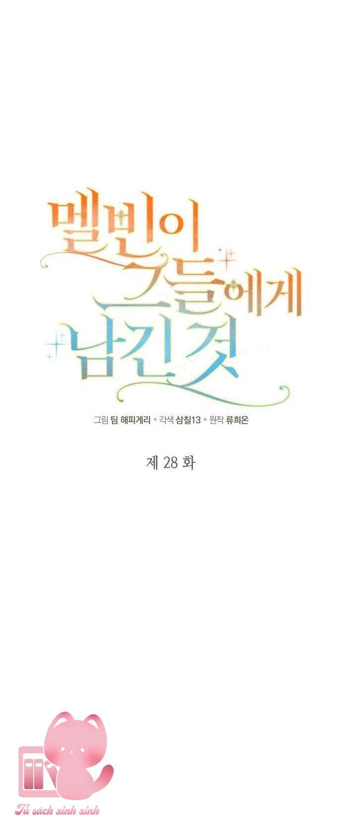 Điều Melvin Để Lại Chapter 28 - 36