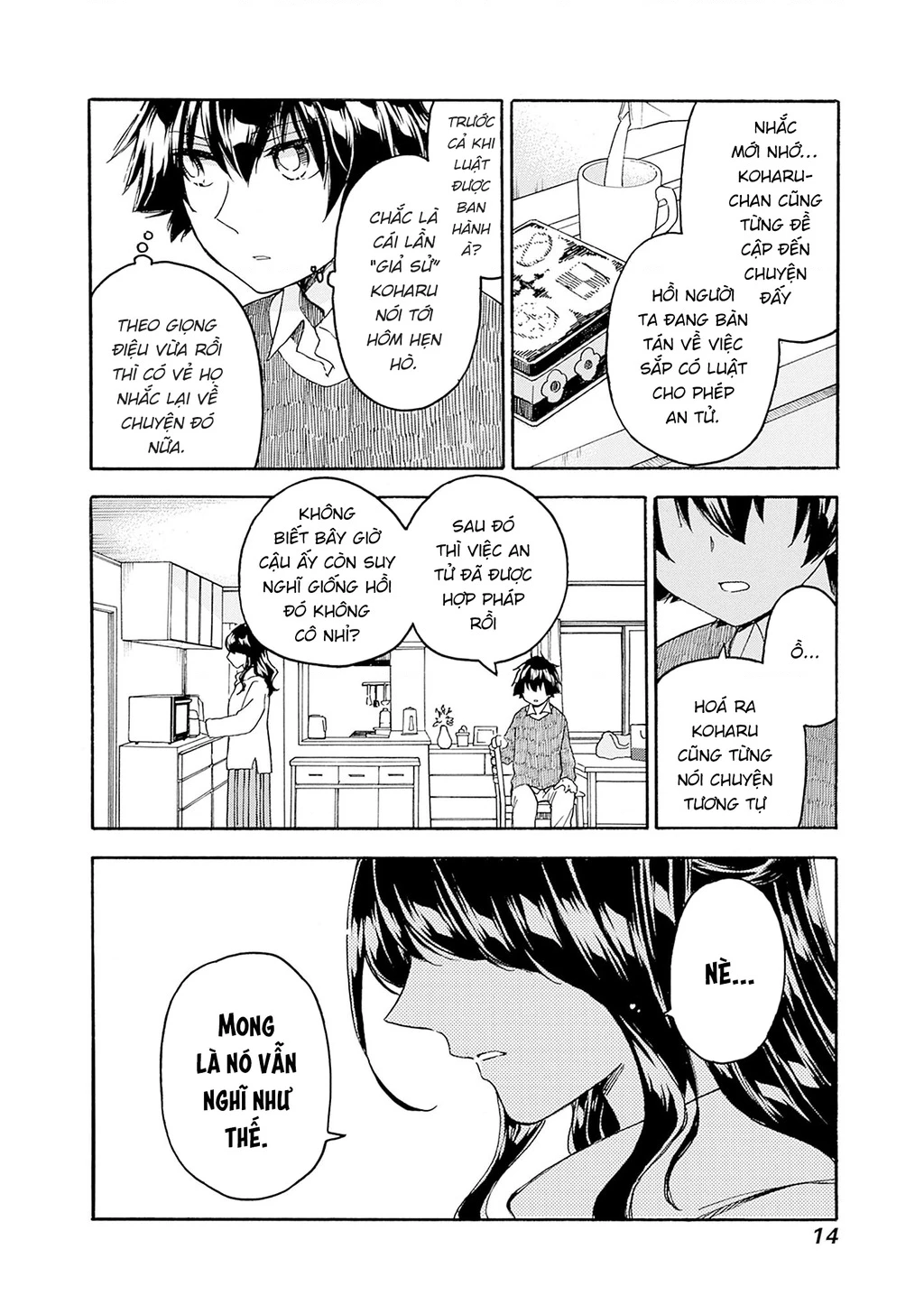 Aizawa Koharu muốn chết sớm Chapter 12 - 15