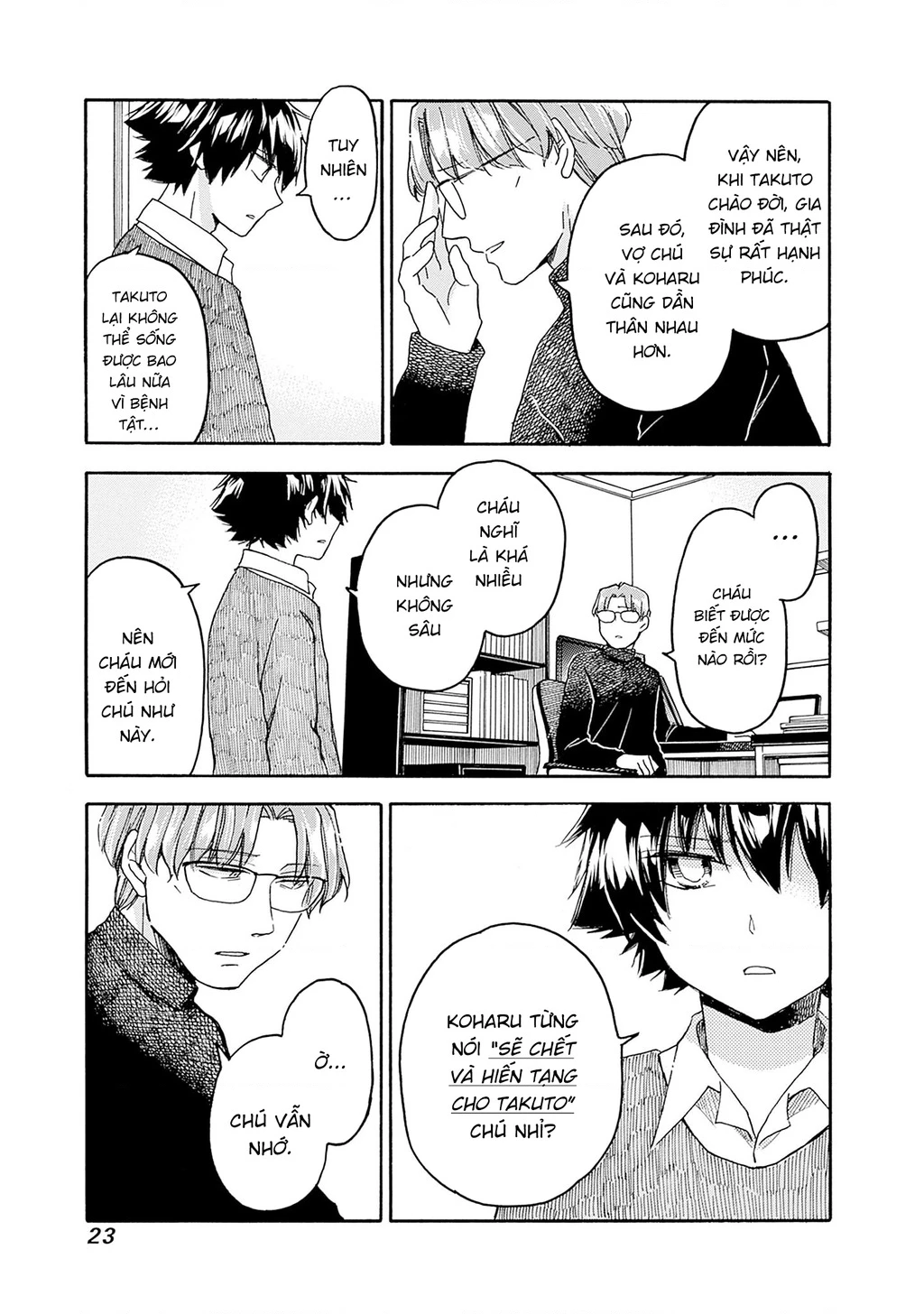 Aizawa Koharu muốn chết sớm Chapter 12 - 24