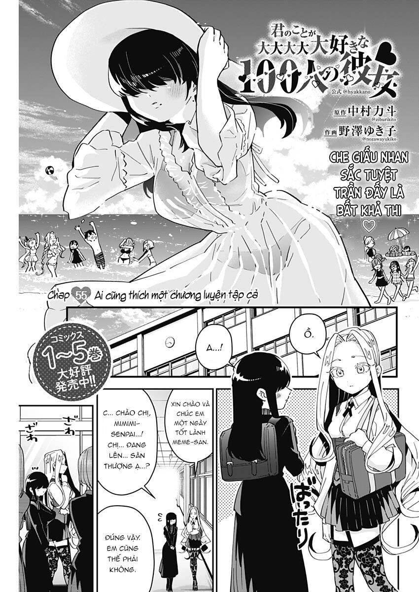 Kimi No Koto Ga Dai Dai Dai Dai Daisuki Na 100-Ri No Kanojo Chapter 55 - 1