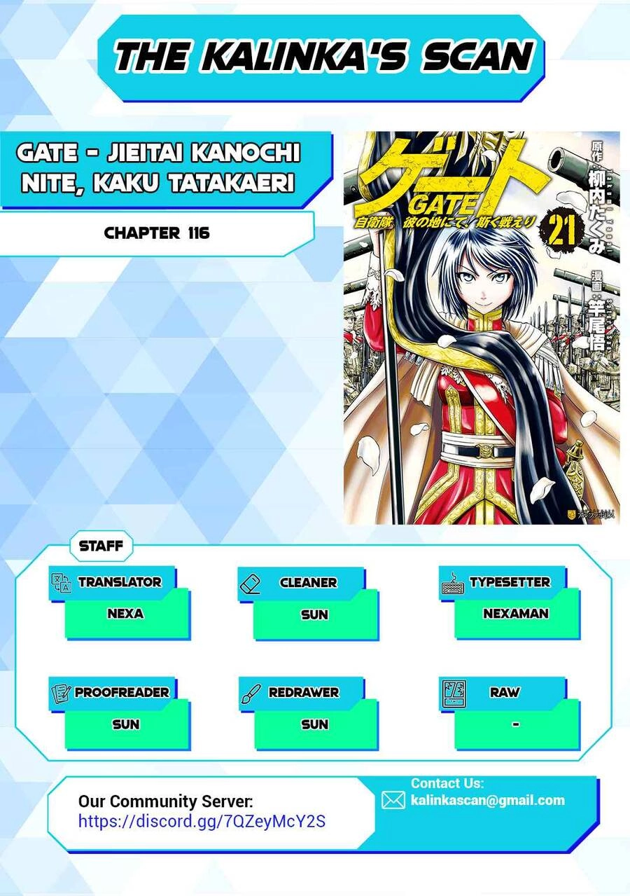 Gate - Jietai Kare No Chi Nite, Kaku Tatakeri Chapter 116 - 4