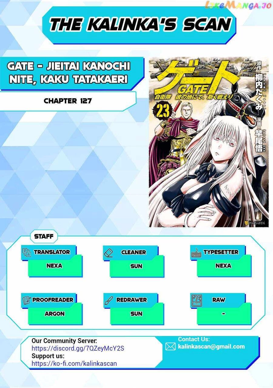 Gate - Jietai Kare No Chi Nite, Kaku Tatakeri Chapter 127 - 4