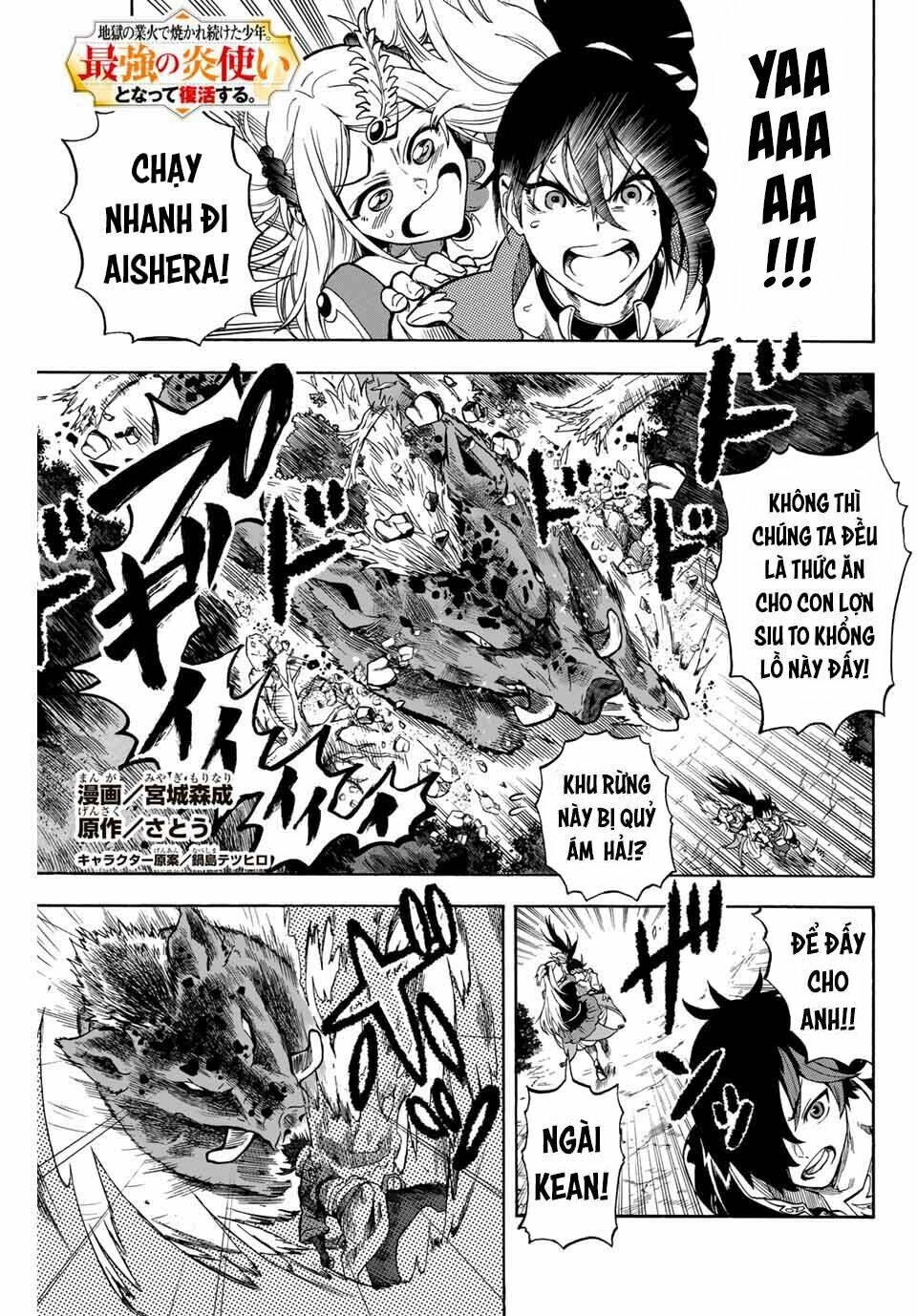 Bị Thiêu Rụi Bởi Ngọn Lửa Địa Ngục, Hồi Sinh Với Tư Cách Hoả Thuật Sư Mạnh Nhất Chapter 6 - 2