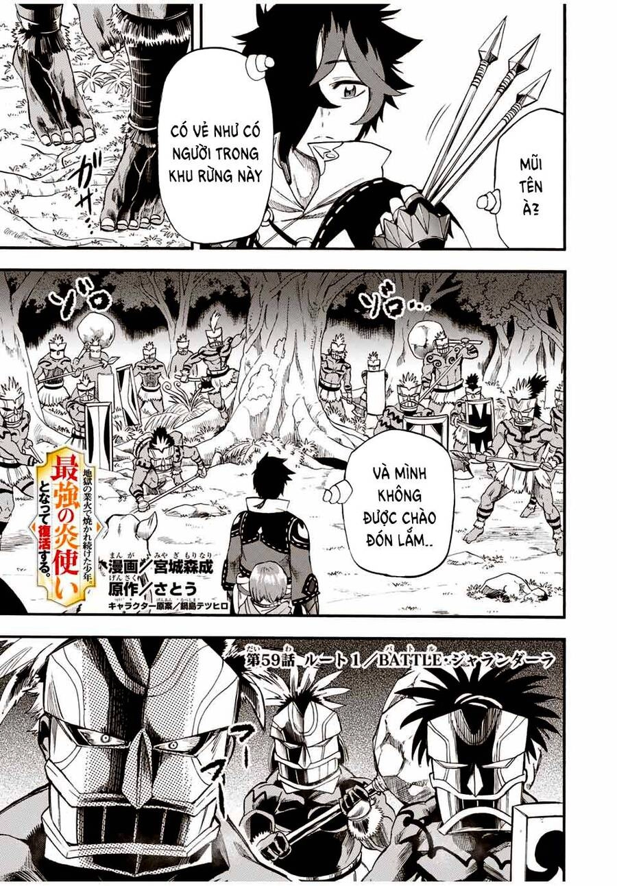 Bị Thiêu Rụi Bởi Ngọn Lửa Địa Ngục, Hồi Sinh Với Tư Cách Hoả Thuật Sư Mạnh Nhất Chapter 59 - 2